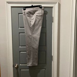 Lee Women 16 Gray Trousers